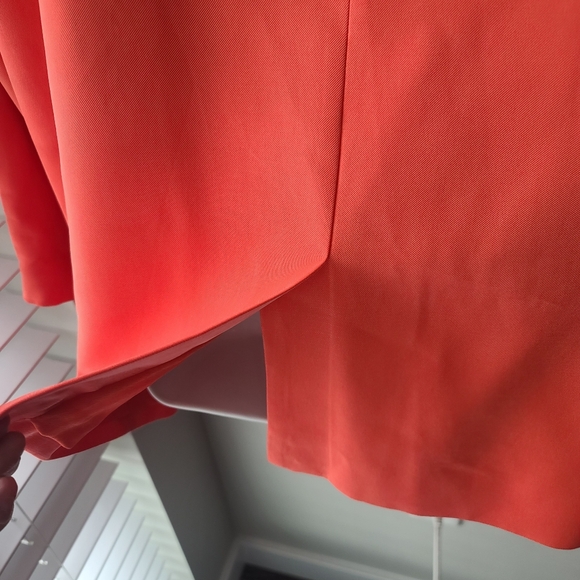 DKNY Persimmon Women's Size Extra Large Blazer Double Breasted 2 Button NWT - Picture 9 of 15